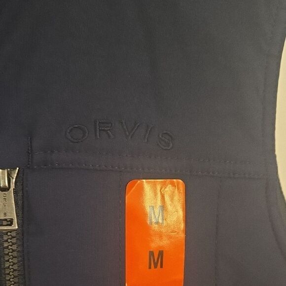 Orvis Blue Fleece Vest for Outdoor Layering - Picture 6 of 11
